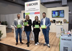 The team of Becker, a German producer of plant labels.